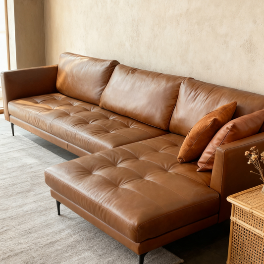 Hugo Leather Sofa