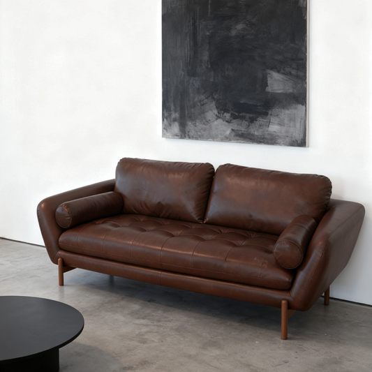 Royce Leather Sofa