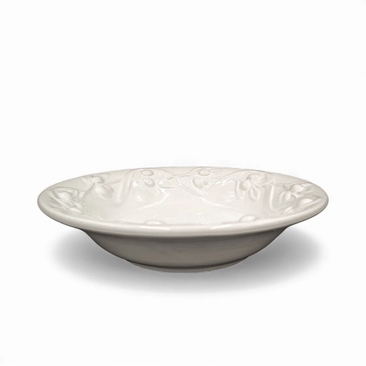 Tuscan Olives Large Round Serving Bowl