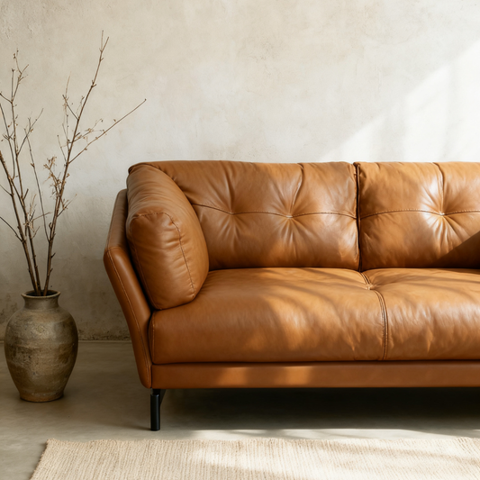 Vegas Leather Sofa